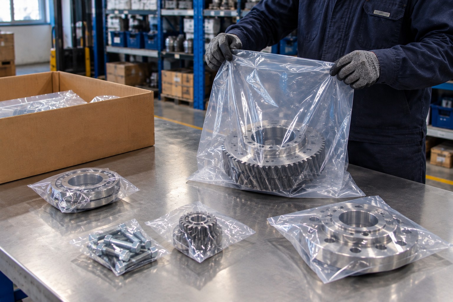 Bolsas industriales de polietileno
